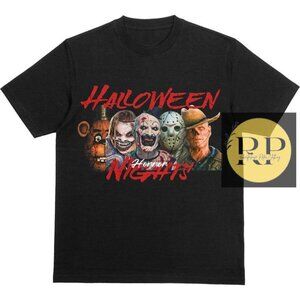 Halloween Horror Nights 2025 Shirt Haunted House Icons, Spooky Tee